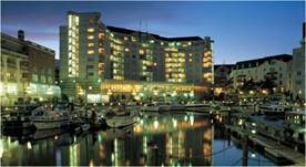 Conrad London Exterior at Night