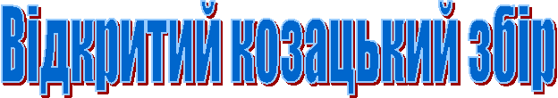 Відкритий козацький збір