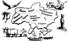 Карта Украины