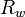 R_w \!