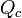 Q_c \!