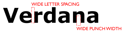 verdana