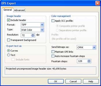 export EPS