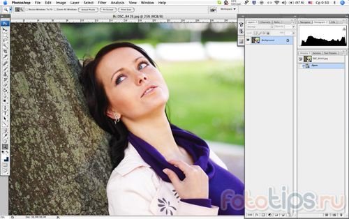 ��������� ���������� �������� � Photoshop