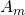  A_m