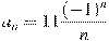 a_n=11\frac{(-1)^n}{n}