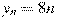 y_n=8n