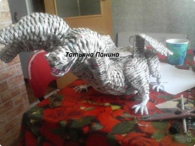дракон из бумаги