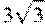 3\sqrt{3}