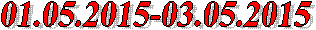 01.05.2015-03.05.2015