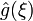 \hat{g}(\xi)