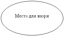 Овал: Место для жюри