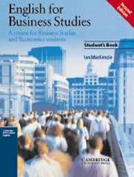 English for Business Studies Student's book