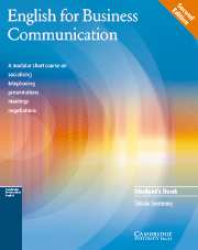 English for Business Communication Student's book