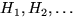 $H_1,H_2,\ldots$