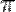 \pi~
