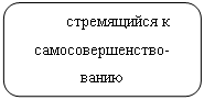Скругленный прямоугольник: стремящийся к самосовершенство-ванию