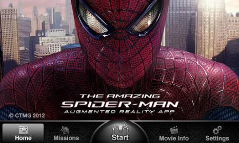 Приложение «The Amazing Spider-Man AR» для Iphone или Android