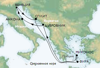 Карта маршрута