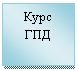Подпись: Курс ГПД