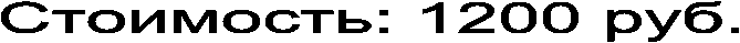 ���������: 1200 ���.