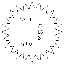 24-�������� ������: 27 : 1

 27

 18

 24

 3 * 9

