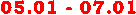 05.01 - 07.01



