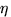 $\eta$