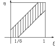 $\textstyle\parbox{4.6cm}{\hfill

\unitlength 0.9mm

\linethickness{0.4pt}

\begin{...

 ...ox(0,0)[cc]{1}}

\put(11.00,2.00){\makebox(0,0)[cc]{1/6}}\end{picture}\hfill 

}$