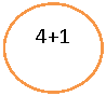 Овал: 4+1