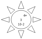 Солнце: 4+3
10-2
0+1