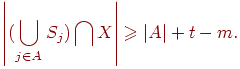 \left|(\bigcup