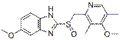 Omeprazole Structure