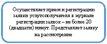 ����������� �������������: ������������ ����� � ����������� ������ ���������������� � ������� ����������� ������ � �� ����� 20 (��������) �����. ������������ ������ �� ������������