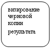 Скругленный прямоугольник: визирование черновой копии результата