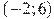 (-2;6)