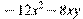 -12x^2-8xy