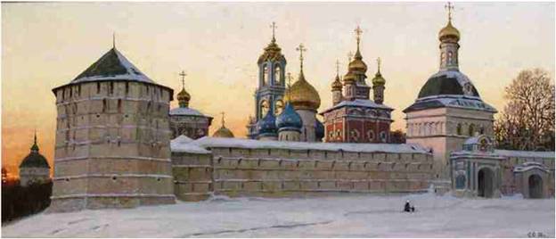 Описание: Ефошкин Сергей. Троице-Сергиева Лавра. К преподобному.jpg