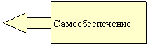 Выноска со стрелкой влево: Самообеспечение