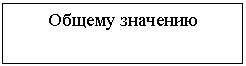 Подпись: Общему значению