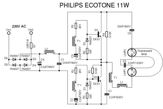 PHILIPS ECOTONE 11W