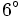6^\circ\,\!