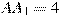 AA_1=4
