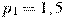 p_1 = 1,5