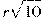 r\sqrt{10}