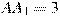 AA_1=3