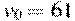 v_0 = 61