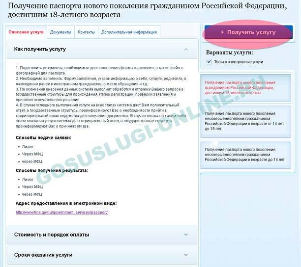 ���������� �������������� ������ ����� gosuslugi.ru