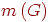 m\left(G\right)
