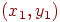 \left(x_{1},y_{1}\right)
